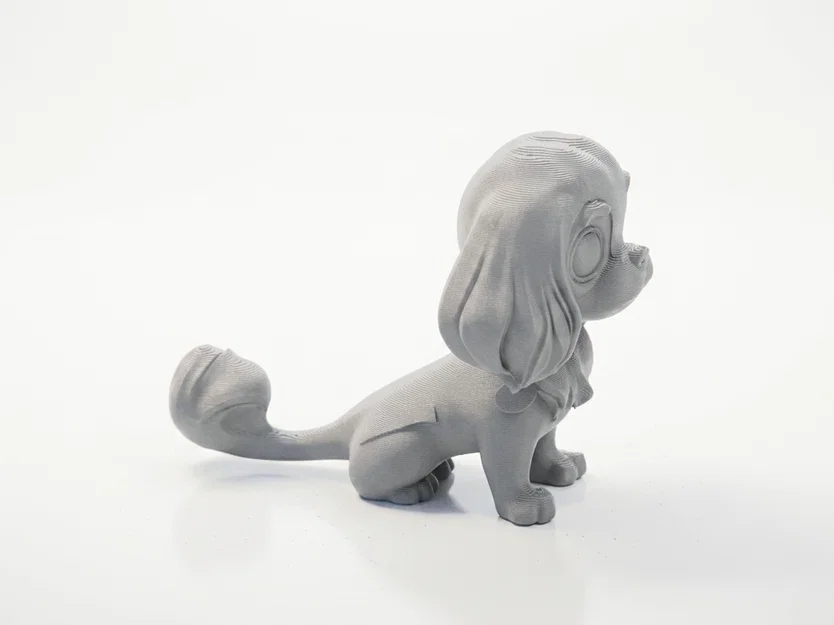 Tượng Chó Ngồi Chibi Siêu Dễ Thương – Mẫu 3D Printable - Image 1