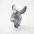 Tượng Lừa Chibi Dễ Thương – Mô Hình Animal 3D Có Thể In (STL) - Thumbnail 1