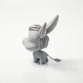 Tượng Lừa Chibi Dễ Thương – Mô Hình Animal 3D Có Thể In (STL) - Thumbnail 3
