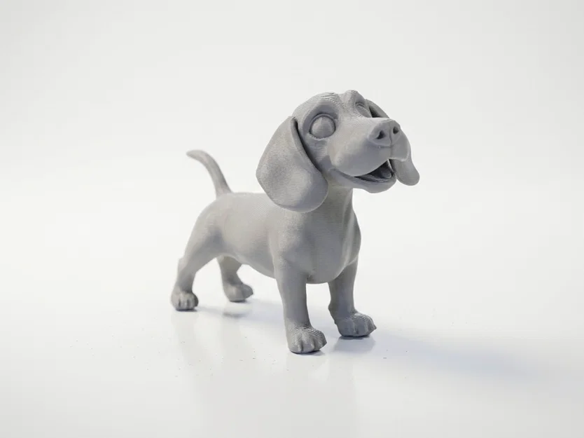 Tượng Cún Chibi Dễ Thương – Mô Hình 3D Printable - Image 1
