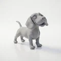 Tượng Cún Chibi Dễ Thương – Mô Hình 3D Printable - Thumbnail 1