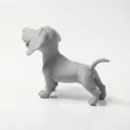 Tượng Cún Chibi Dễ Thương – Mô Hình 3D Printable - Thumbnail 3