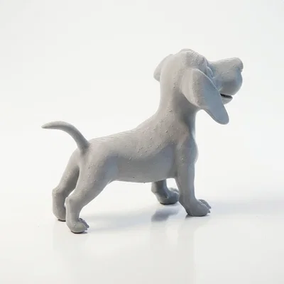 Tượng Cún Chibi Dễ Thương – Mô Hình 3D Printable