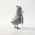 Mô Hình 3D Vịt Chibi Dễ Thương (Cute Duck Figurine) - STL In 3D - Thumbnail 3