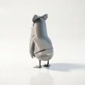 Mô Hình 3D Vịt Chibi Dễ Thương (Cute Duck Figurine) - STL In 3D - Thumbnail 4