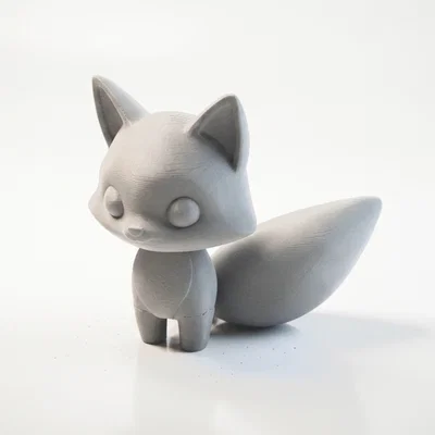 Mô Hình Cáo Chibi Dễ Thương – Figurine 3D Printable