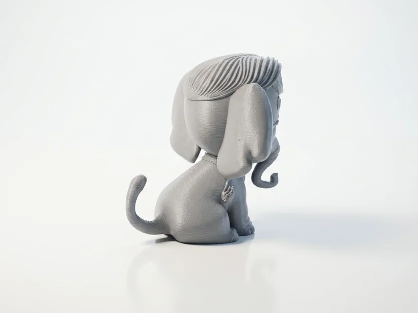 Tượng Voi Chibi Dễ Thương – Mô Hình 3D Printable - Image 2