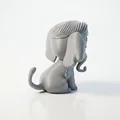 Tượng Voi Chibi Dễ Thương – Mô Hình 3D Printable - Thumbnail 2