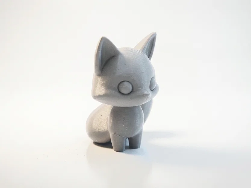 Mô Hình Cáo Chibi Dễ Thương – Figurine 3D Printable - Image 4