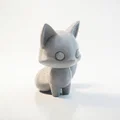 Mô Hình Cáo Chibi Dễ Thương – Figurine 3D Printable - Thumbnail 4