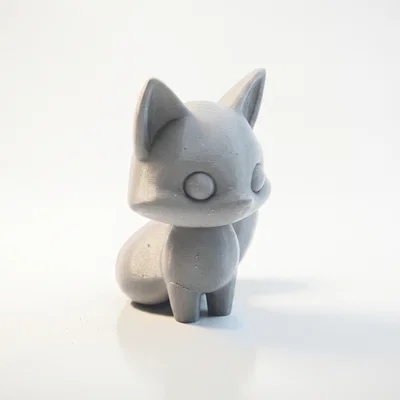 Mô Hình Cáo Chibi Dễ Thương – Figurine 3D Printable