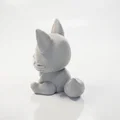 Tượng Cáo Chibi Dễ Thương – Mô Hình 3D Printable - Thumbnail 2