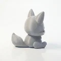 Tượng Cáo Chibi Dễ Thương – Mô Hình 3D Printable - Thumbnail 4