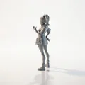 Mô Hình 3D In Được: Figurine Cô Bé Chibi Cute (STL) - Thumbnail 2