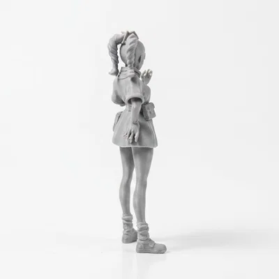 Mô Hình 3D In Được: Figurine Cô Bé Chibi Cute (STL)