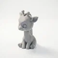 Tượng Hươu Cao Cổ Chibi Dễ Thương - Mẫu 3D Printable (STL) - Thumbnail 2