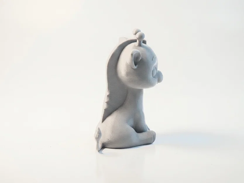 Tượng Hươu Cao Cổ Chibi Dễ Thương - Mẫu 3D Printable (STL) - Image 3