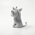 Tượng Hươu Cao Cổ Chibi Dễ Thương - Mẫu 3D Printable (STL) - Thumbnail 4