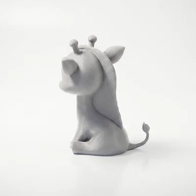Tượng Hươu Cao Cổ Chibi Dễ Thương - Mẫu 3D Printable (STL)