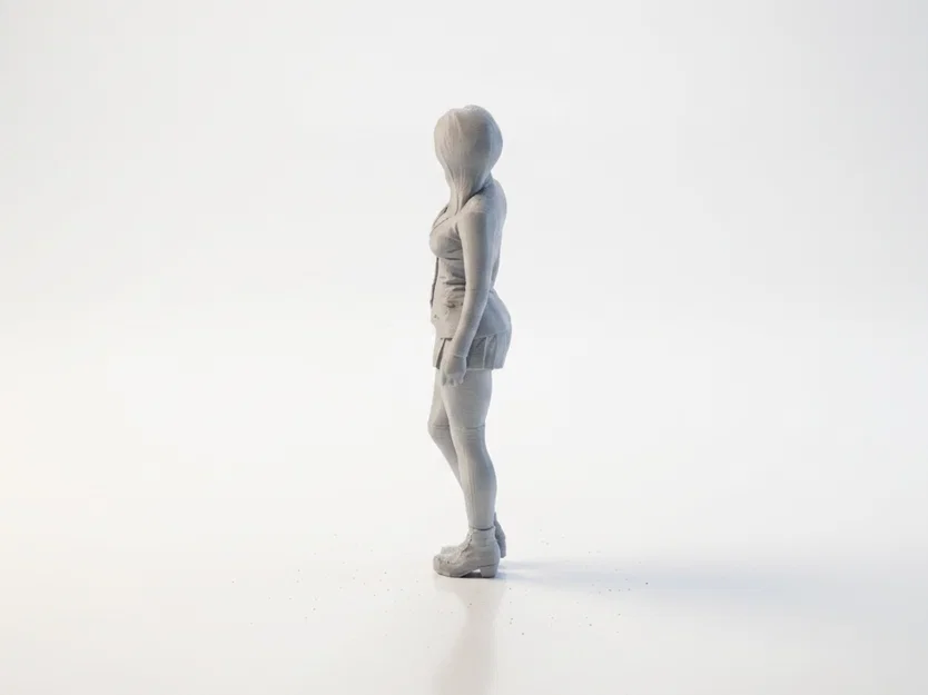 Mô hình in 3D: Tượng Cô Gái Chibi Anime Dễ Thương (STL Printable) - Image 2