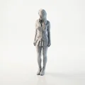 Mô hình in 3D: Tượng Cô Gái Chibi Anime Dễ Thương (STL Printable) - Thumbnail 3
