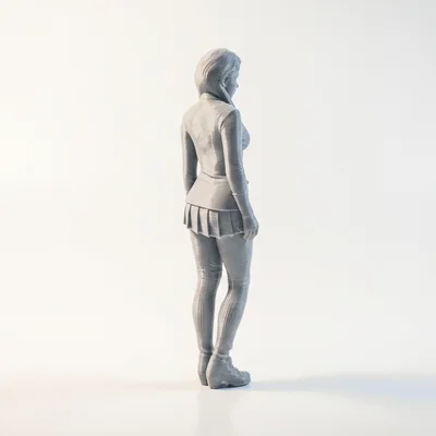 Mô hình in 3D: Tượng Cô Gái Chibi Anime Dễ Thương (STL Printable)