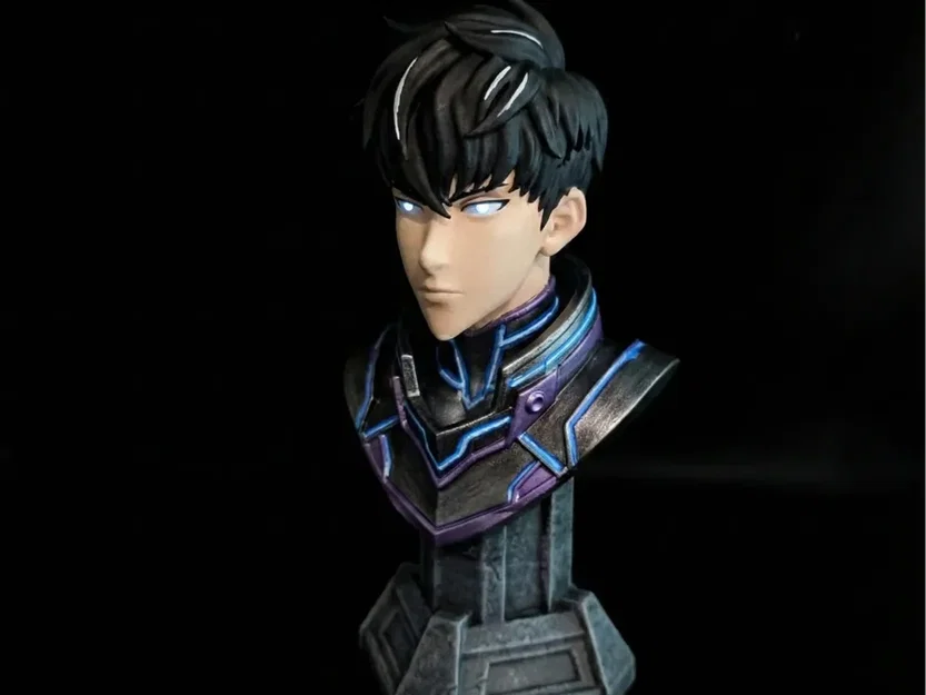 Sung Jin-woo (Bust/Sculture) – Mẫu in 3D - Image 1