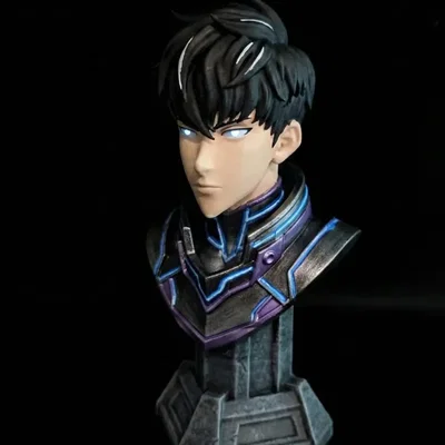Sung Jin-woo (Bust/Sculture) – Mẫu in 3D