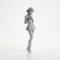 Tượng Chibi Cô Gái Đeo Nơ Cổ Dễ Thương – Mẫu 3D In Được - Thumbnail 1