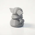 Mô Hình Grogu Chibi Dễ Thương (Star Wars) – STL In 3D - Thumbnail 4