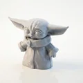 Mô hình Grogu Chibi (Star Wars) – STL 3D Printable - Thumbnail 1