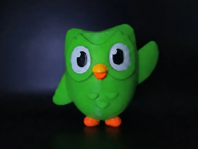 Mô hình Duo – Linh vật Duolingo (Duo figure - Duolingo mascot) - Image 1