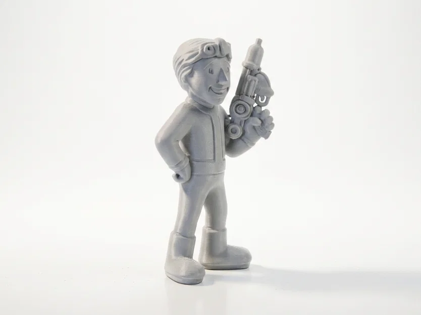 Tượng Nhân Vật Chibi Xạ Thủ Dễ Thương – Mẫu 3D Printable - Image 4