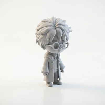Mô hình figurine Chibi Harry Potter dễ thương – 3D Printable