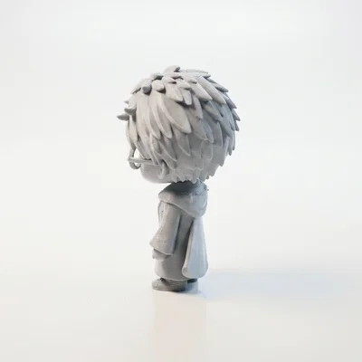 Mô hình figurine Chibi Harry Potter dễ thương – 3D Printable