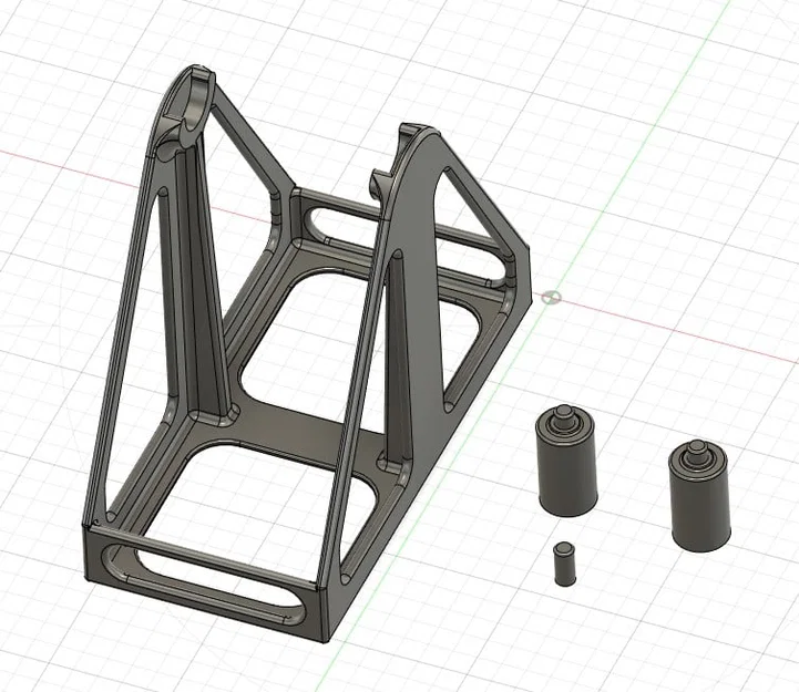 Giá đỡ Filament (Filament holder) dùng bearing 608 ZZ quay mượt - Image 6