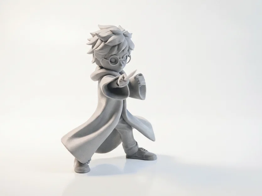 Tượng Chibi Harry Potter Dễ Thương – Mẫu 3D Printable (STL) - Image 4