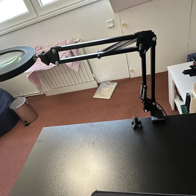 Giá đỡ đèn bàn kẹp bàn (Lamp table holder)
