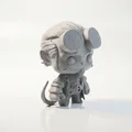 Figurine Hellboy Chibi Dễ Thương – Mẫu 3D In Được - Thumbnail 1