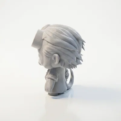 Figurine Hellboy Chibi Dễ Thương – Mẫu 3D In Được