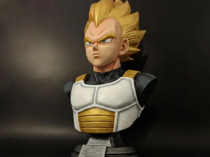 Tượng bán thân Vegeta (Vegeta bust) - Image 1