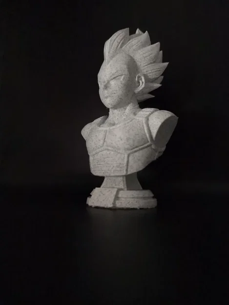 Tượng bán thân Vegeta (Vegeta bust) - Image 2