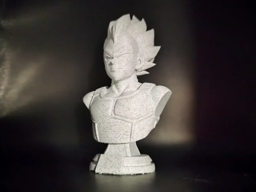 Tượng bán thân Vegeta (Vegeta bust) - Image 3