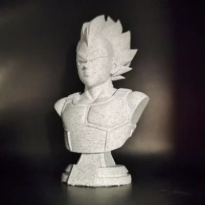 Tượng bán thân Vegeta (Vegeta bust)