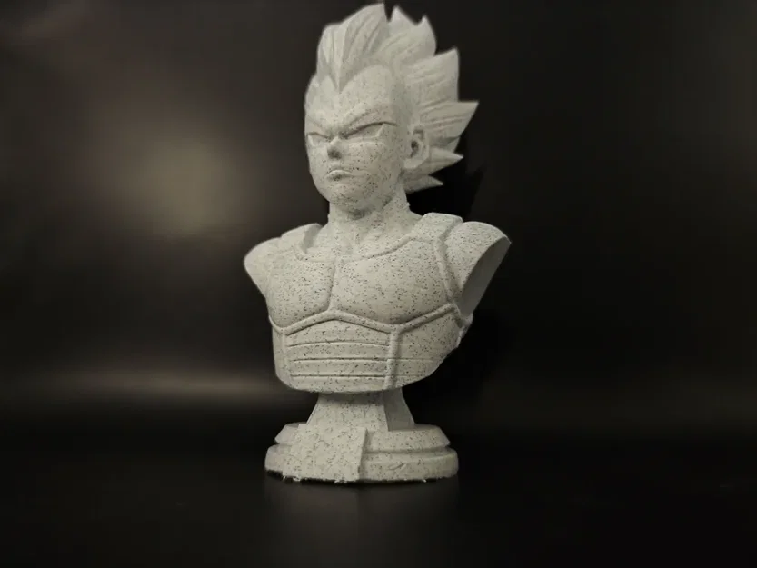 Tượng bán thân Vegeta (Vegeta bust) - Image 4