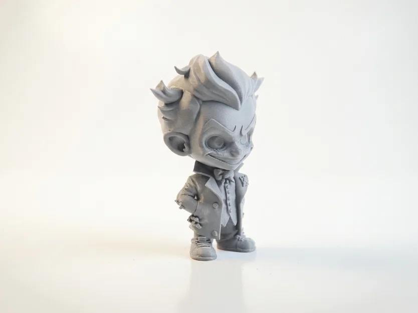 Tượng Chibi Joker Dễ Thương – Mô Hình 3D Printable - Image 4