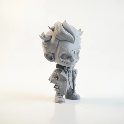 Tượng Chibi Joker Dễ Thương – Mô Hình 3D Printable