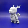 Mô hình Konqi - linh vật KDE - Thumbnail 2