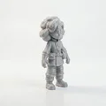 Tượng Chibi Cô Nàng Du Lịch Dễ Thương – 3D Printable - Thumbnail 1