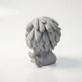 Tượng Sư Tử Chibi Dễ Thương – Mô Hình 3D Printable - Thumbnail 3